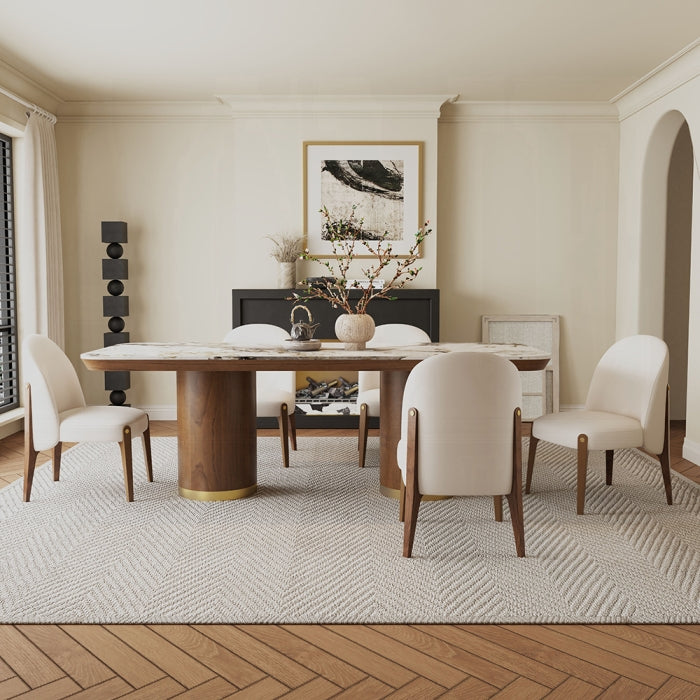 Willen Dining Table w/Ceramic Top