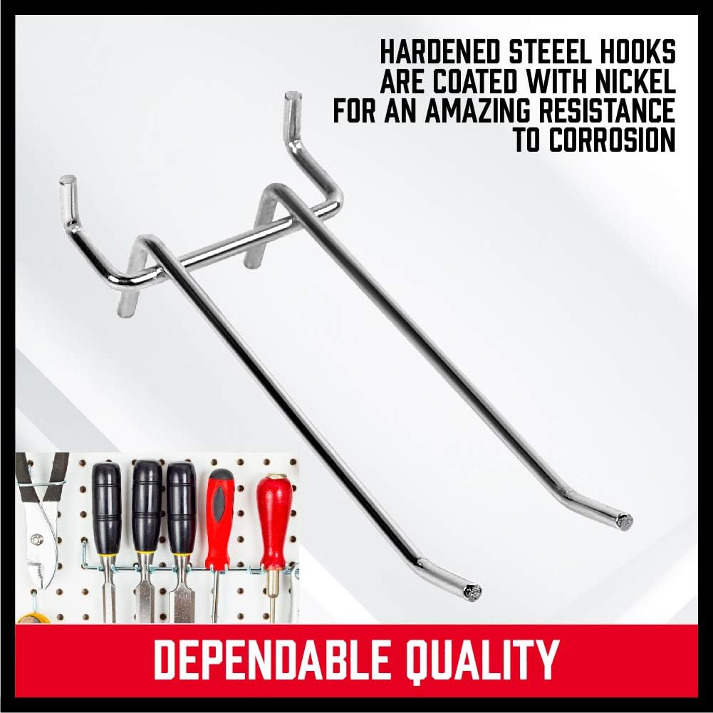HORUSDY-120PCS Pegboard Hooks Set (SDY97748) - Futu With . . .