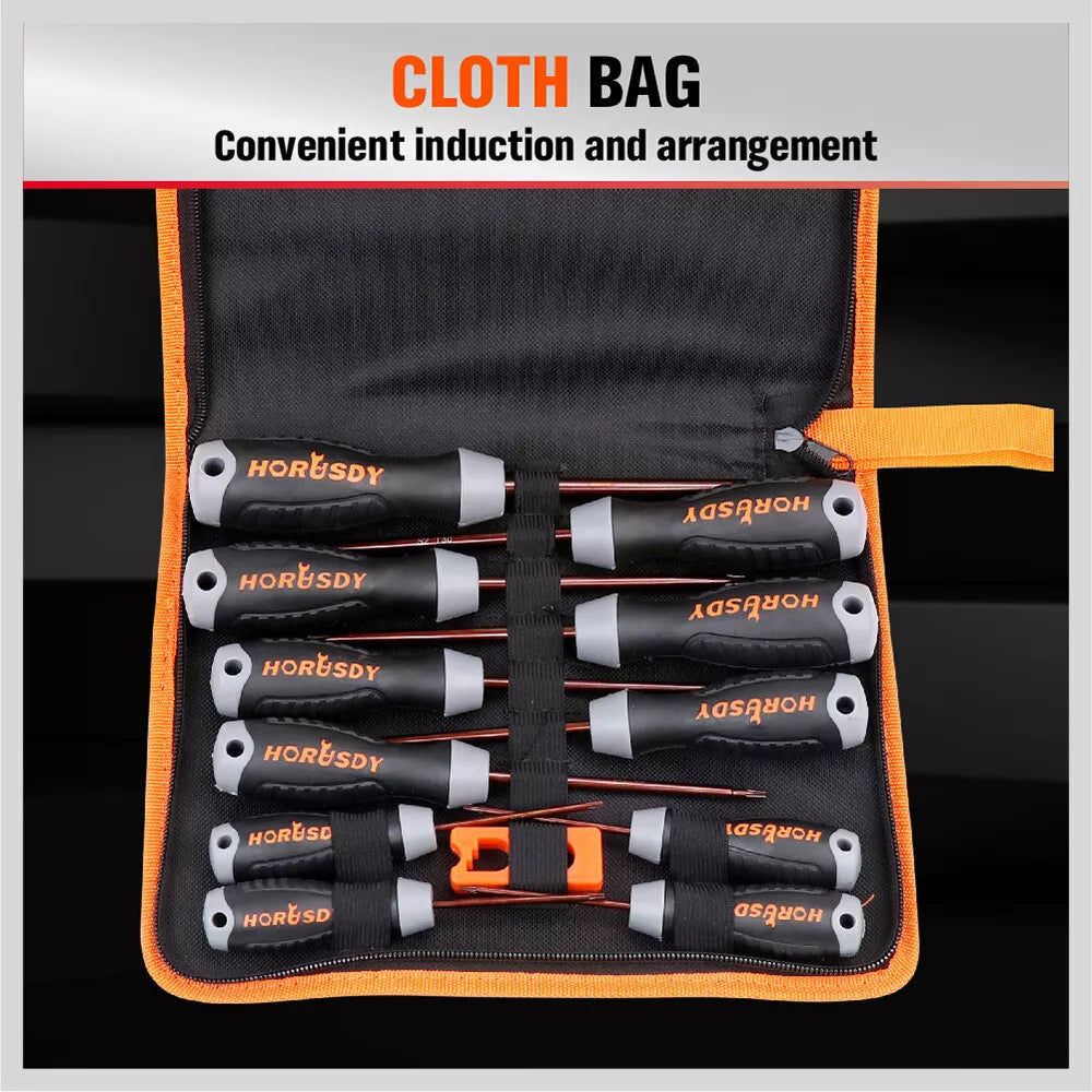 HORUSDY-12PCS Magnetic Torx Screwdriver Set (SDY94277) - Futu With . . .