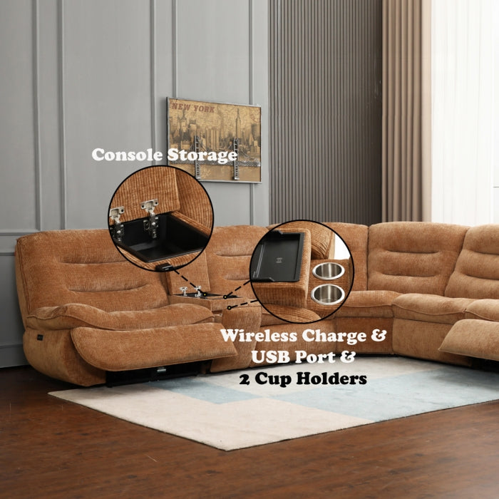 Emmn Power Motion Sectional Sofa