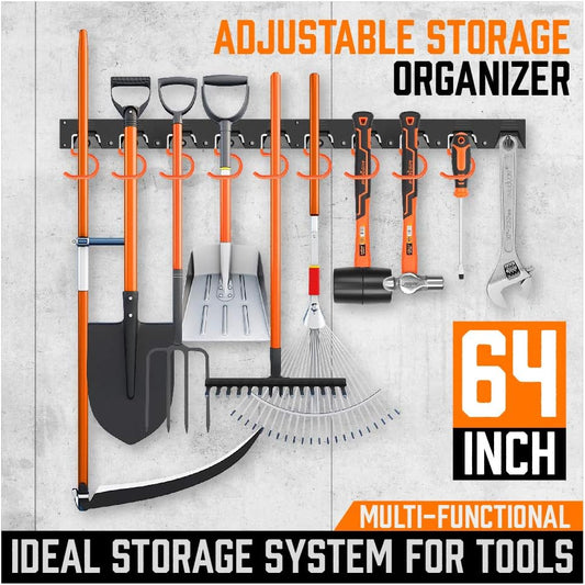 HORUSDY-64 Inch Adjustable Storage Organizer (SDY97792) - Futu With . . .