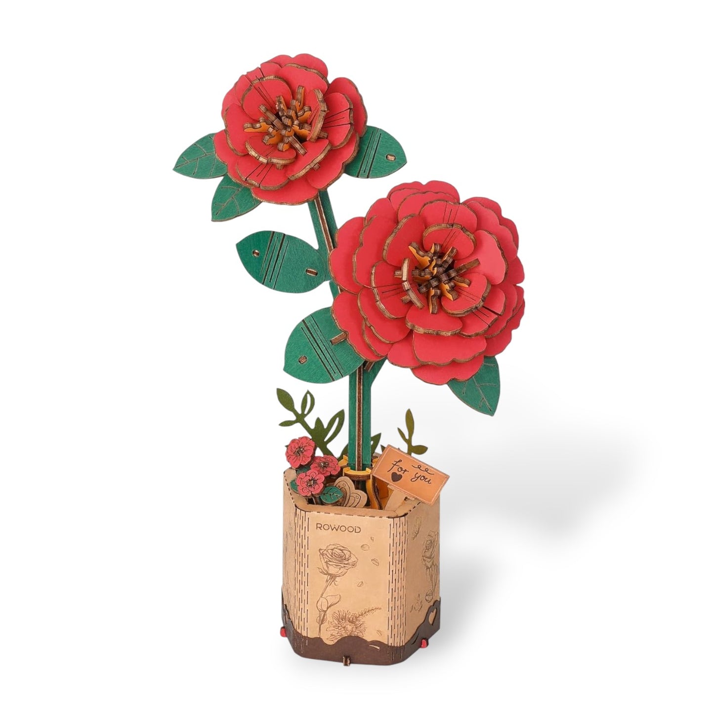 DIY Flower - Red Camellia - Futu With . . .