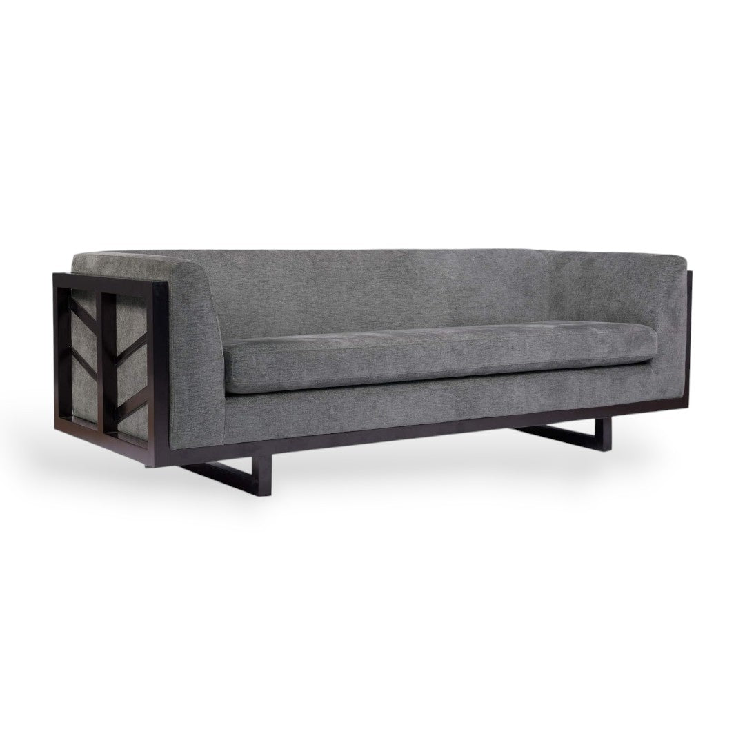 Genevieve Linen Sofa - Futu With . . .