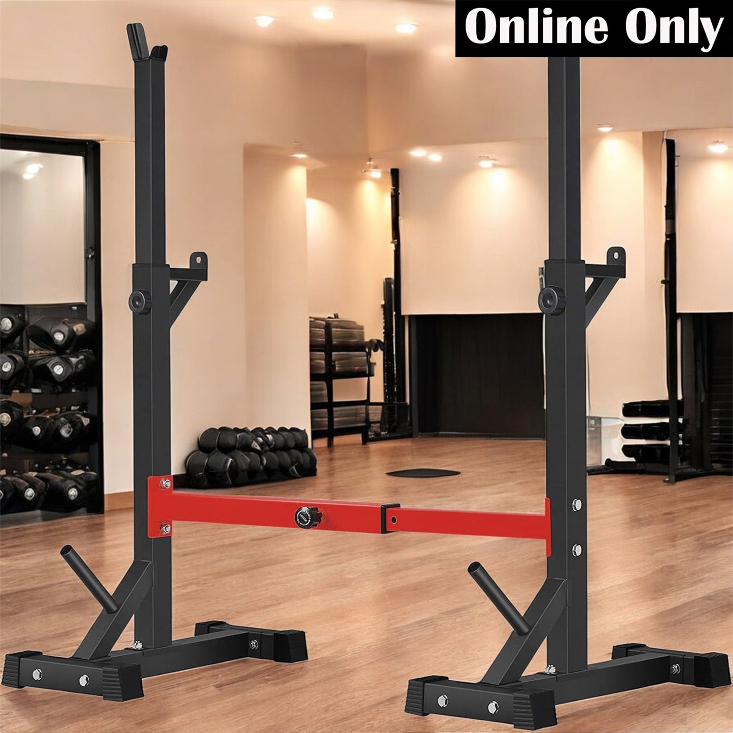 Heavy Duty Adjustable Squat Rack Stand