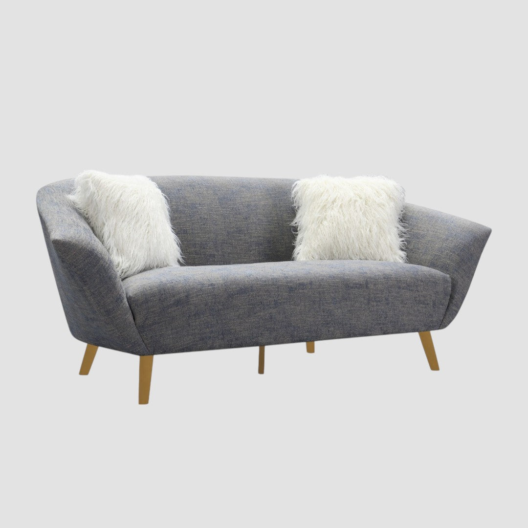 Chateau Two-Tone Textured Sofa - Futu With . . .