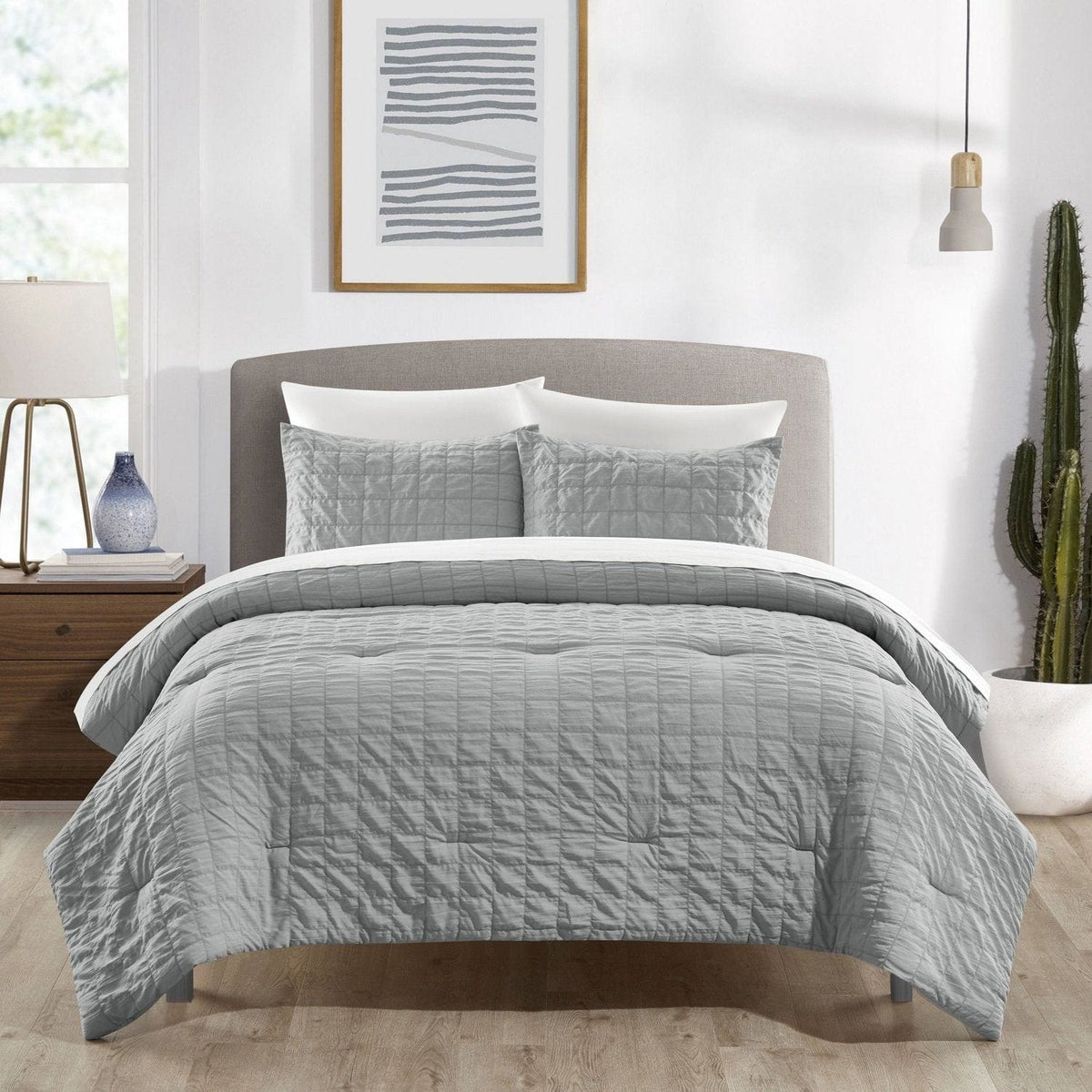 Jessa 3-Piece Comforter Set - King & Queen Size