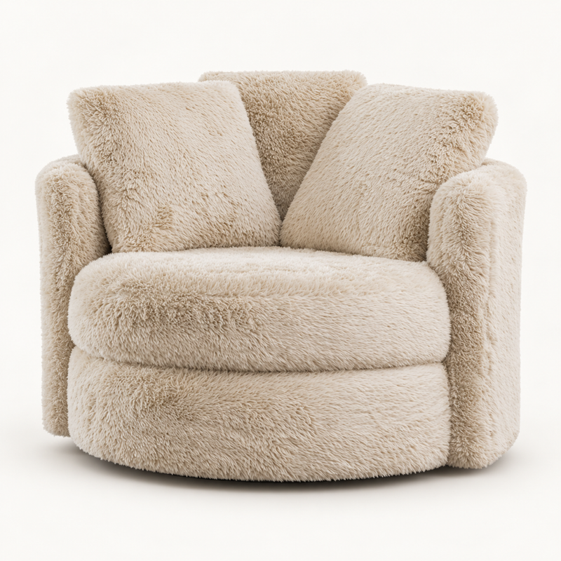 Corcoran Swivel Single Sofa