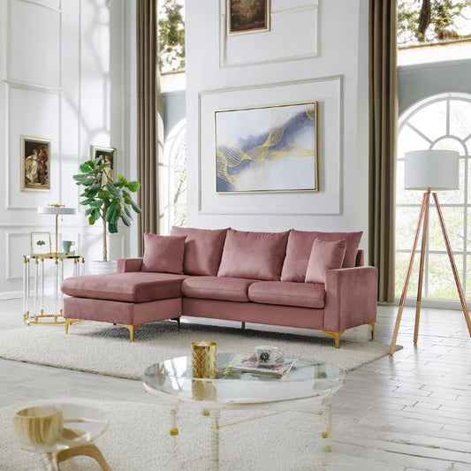Cromwell Velvet Modular Sectional Sofa