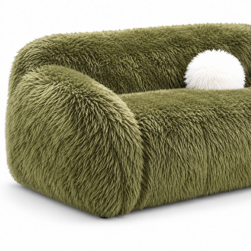Dawna Fluffy Sofa