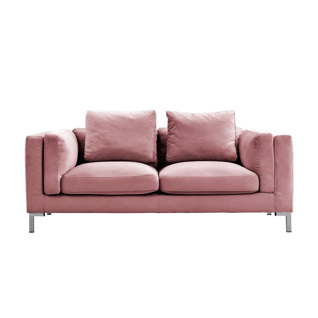 Everlie Velvet Loveseat Sofa - Futu With . . .