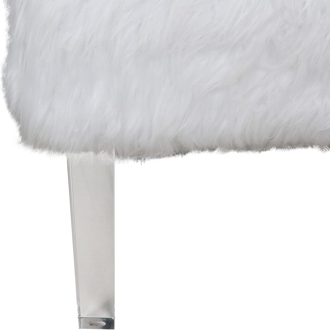 Fabio Faux Fur Accent Chair - Futu With . . .
