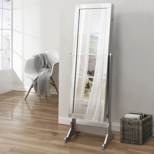Glam Storage Armoire Cheval Mirror - Futu With . . .