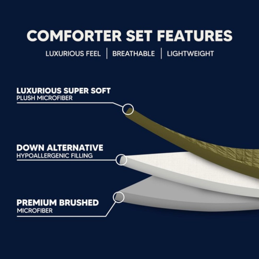 Jessa 2-Piece Comforter Set - Twin Size - Futu With . . .