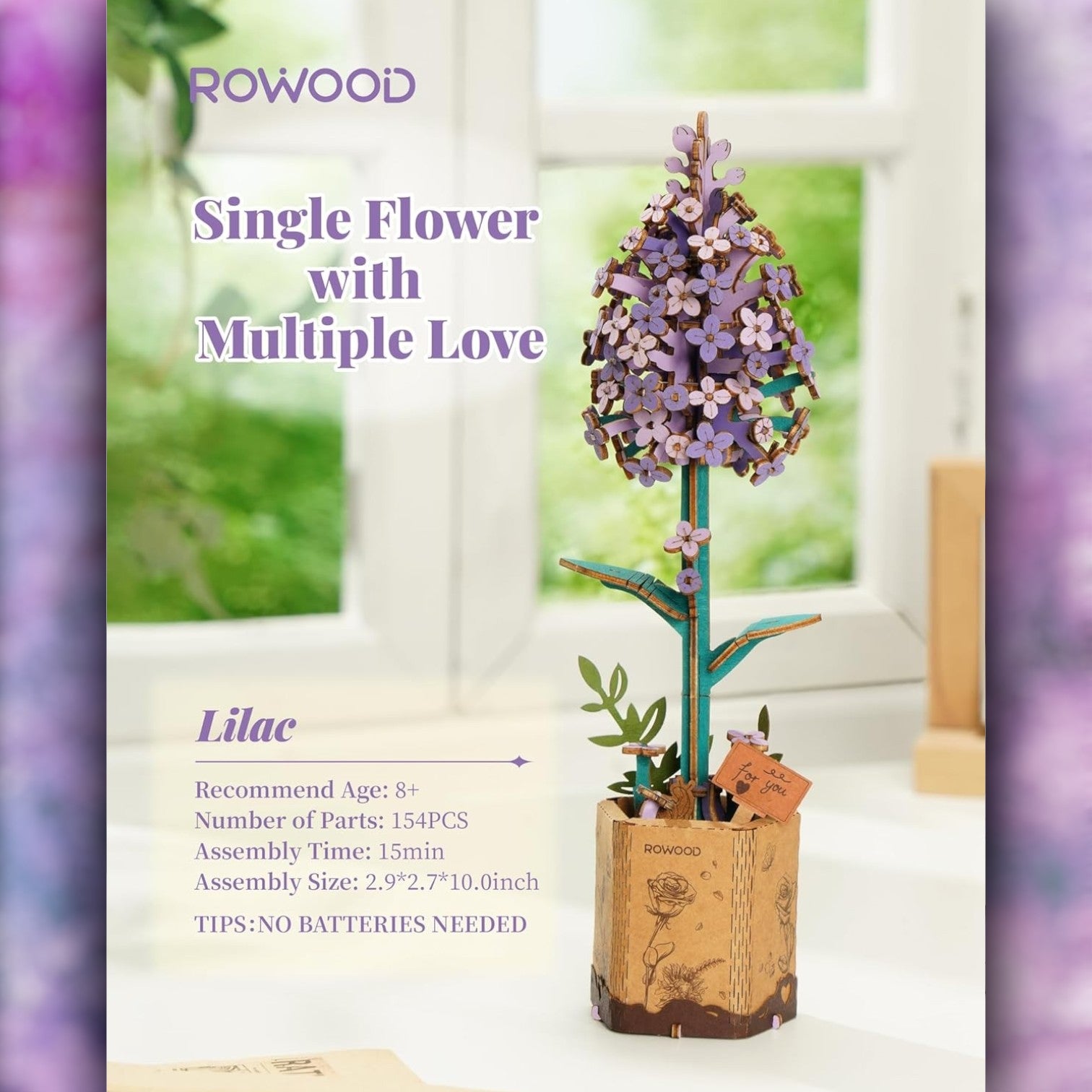 DIY Flower - Lilac - Futu With . . .