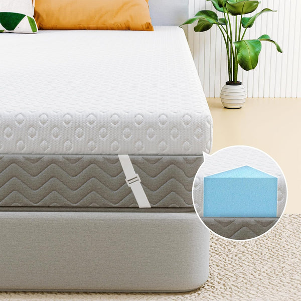 Memory Foam Mattress Topper 3"