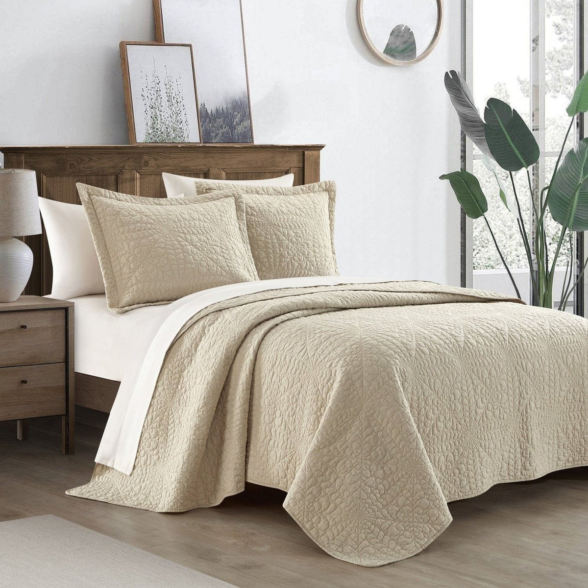 Babe 3-Piece Quilt Set - King & Queen Size