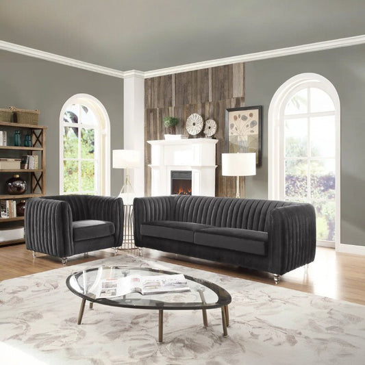 Priscilla Velvet Sofa