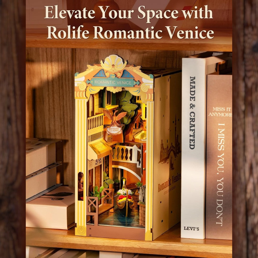 Romantic Venice Book Nook - Futu With . . .