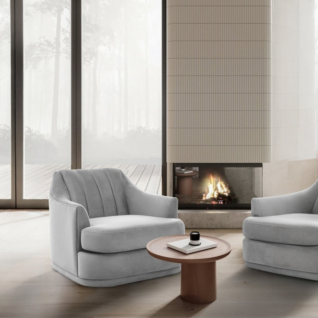 Rosa Velvet Club Chair - Futu With . . .