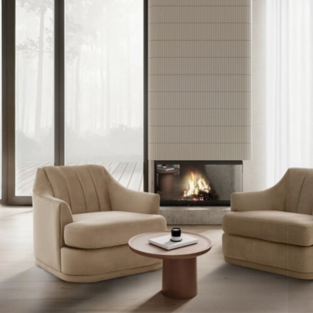 Rosa Velvet Club Chair - Futu With . . .