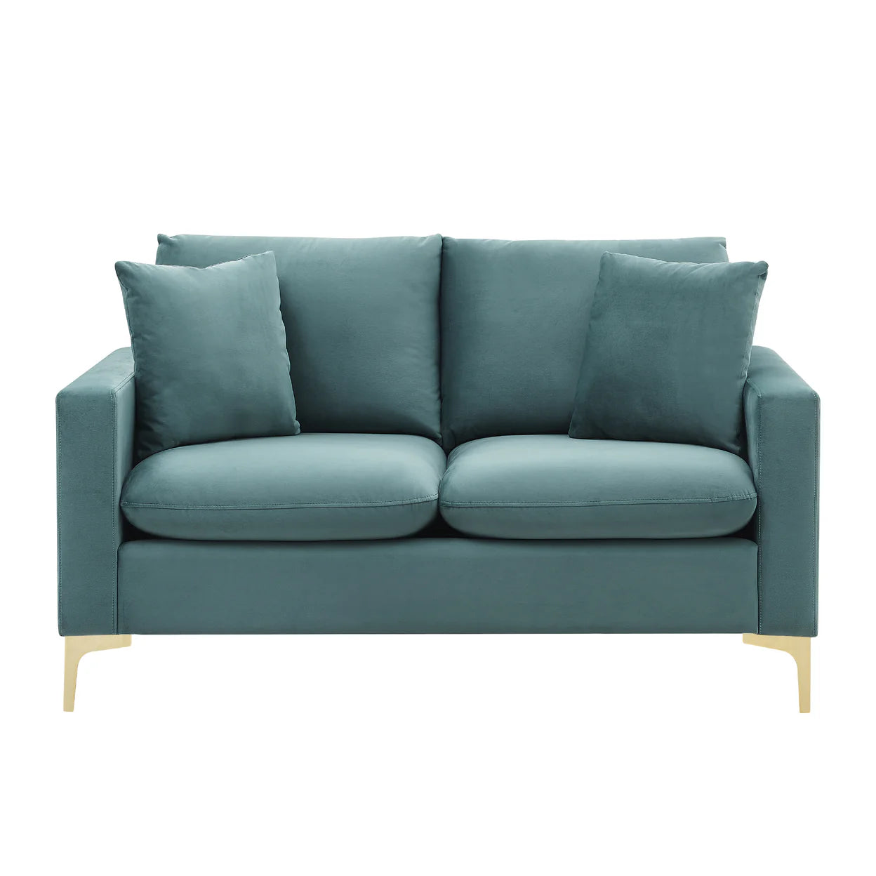 Roxi Velvet Upholstered Loveseat Sofa - Futu With . . .