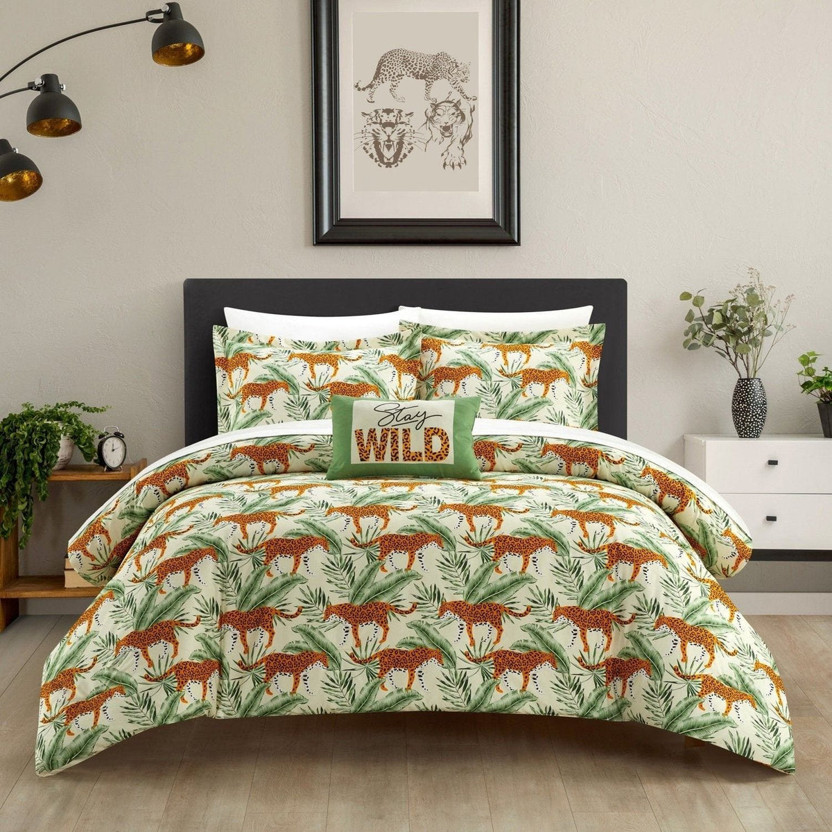 Safari 8-Piece Comforter Set - King Size