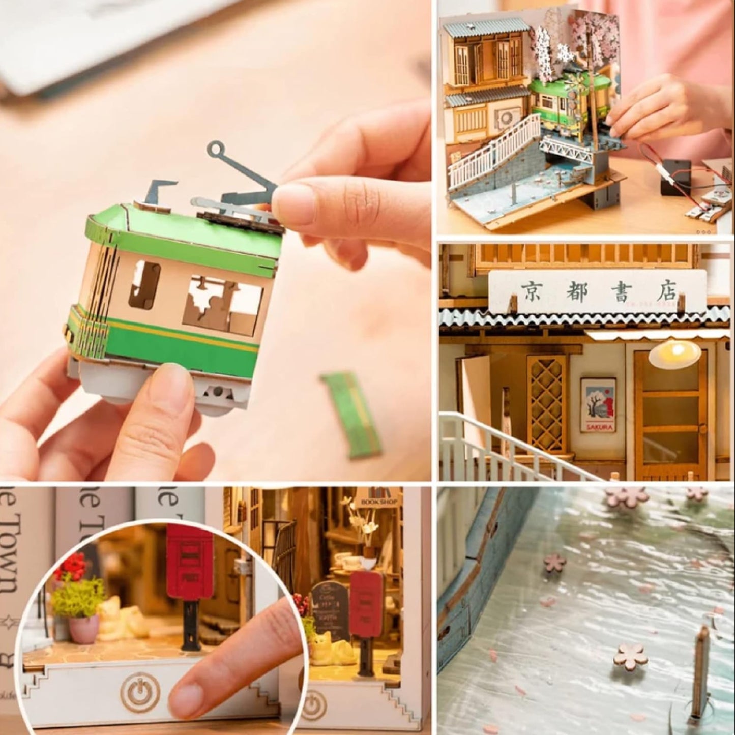 Sakura Tram Book Nook - Futu With . . .
