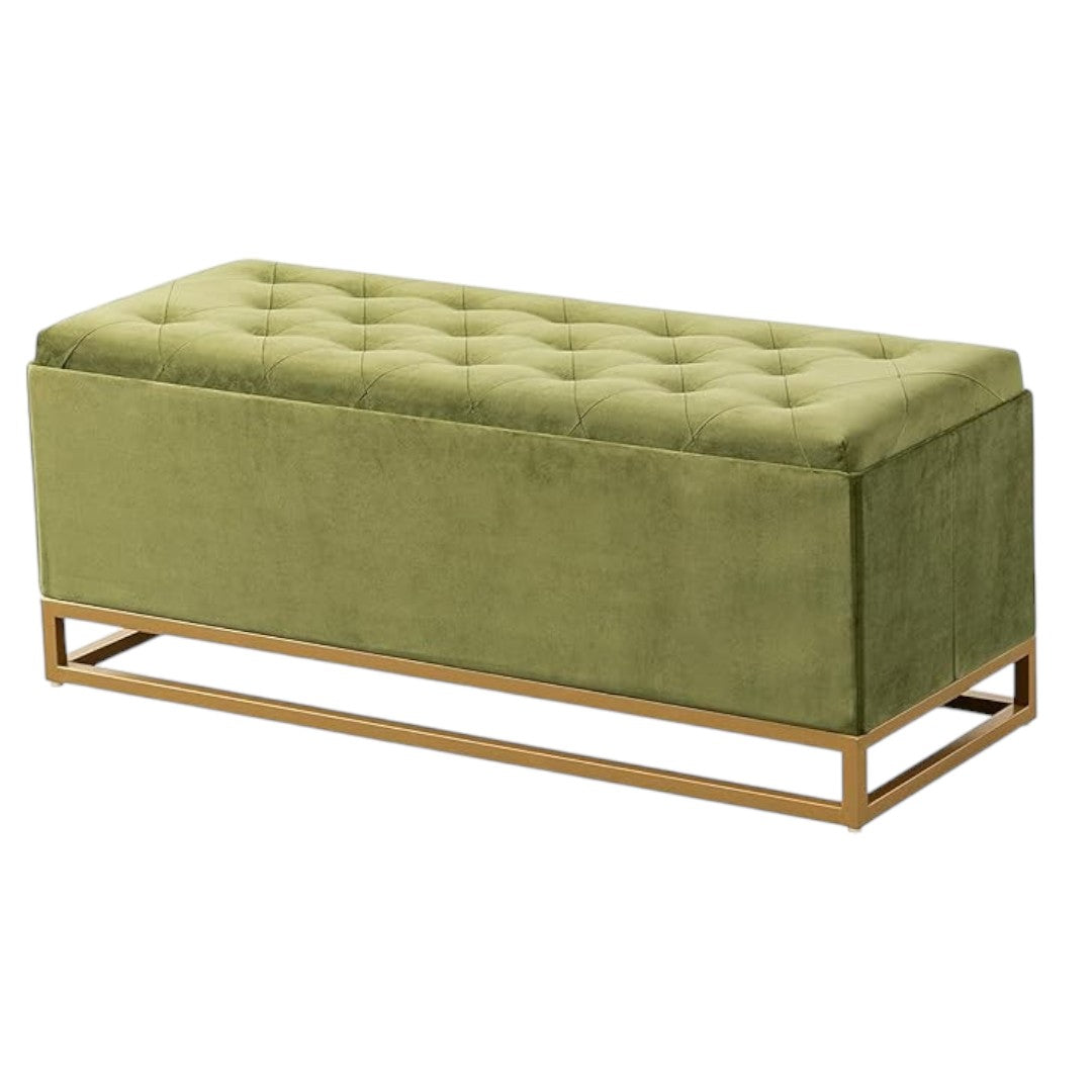 Kadiri Velvet Storage Bench - Futu With . . .