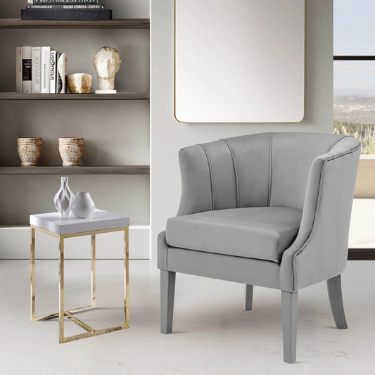 Sloane Velvet Accent Chair - Futu With . . .