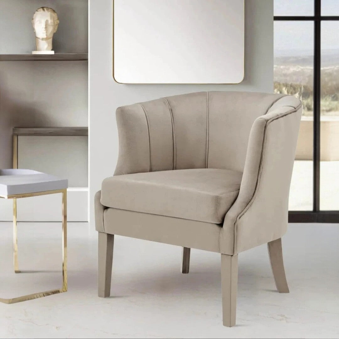 Sloane Velvet Accent Chair - Futu With . . .