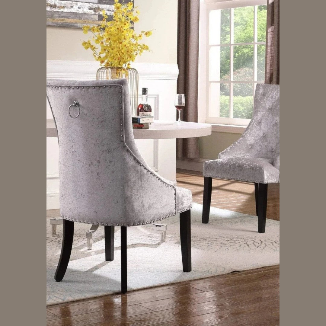 Raziela Velvet Dining Chair - Futu With . . .