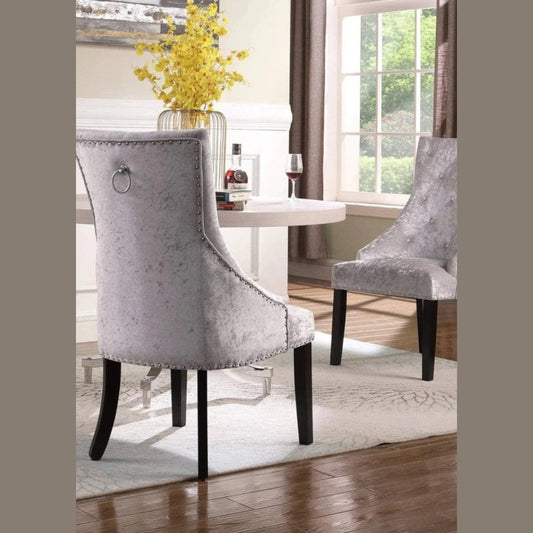 Raziela Velvet Dining Chair - Futu With . . .