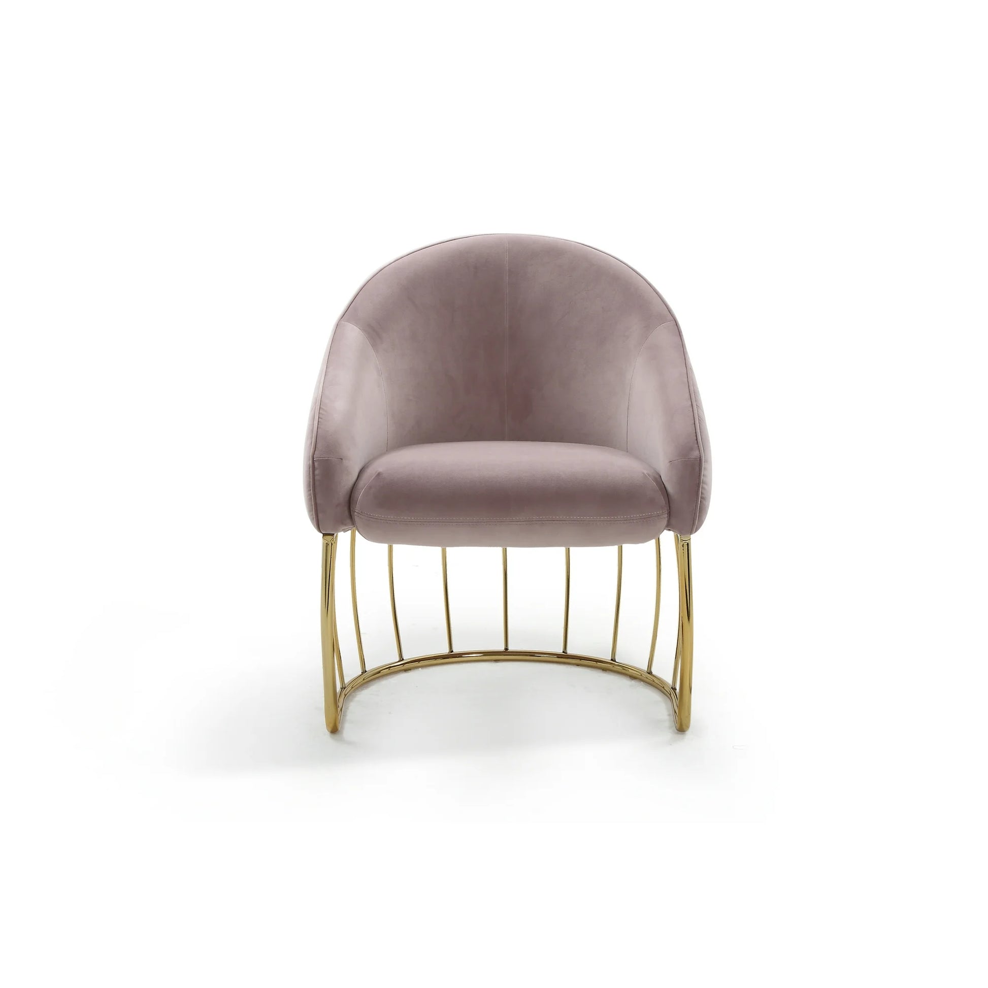 Vivienne Velvet Accent Chair - Futu With . . .