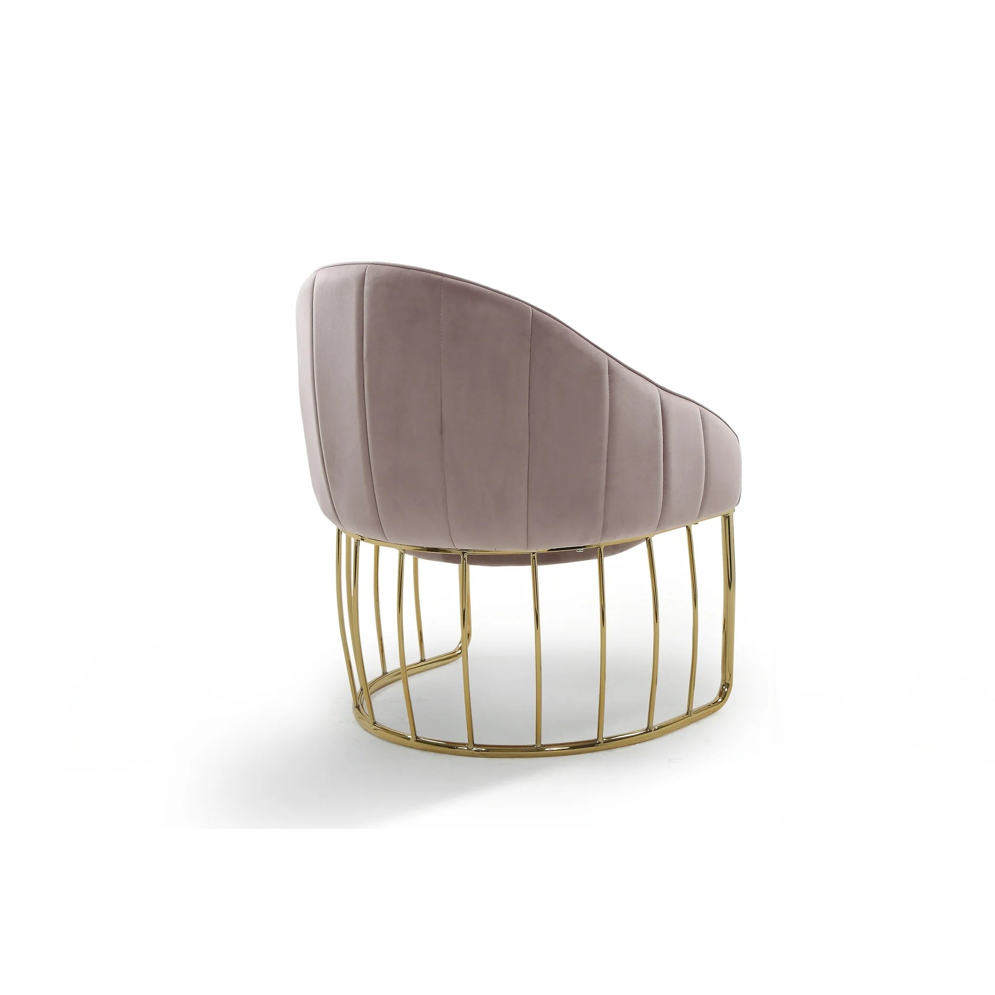 Vivienne Velvet Accent Chair - Futu With . . .