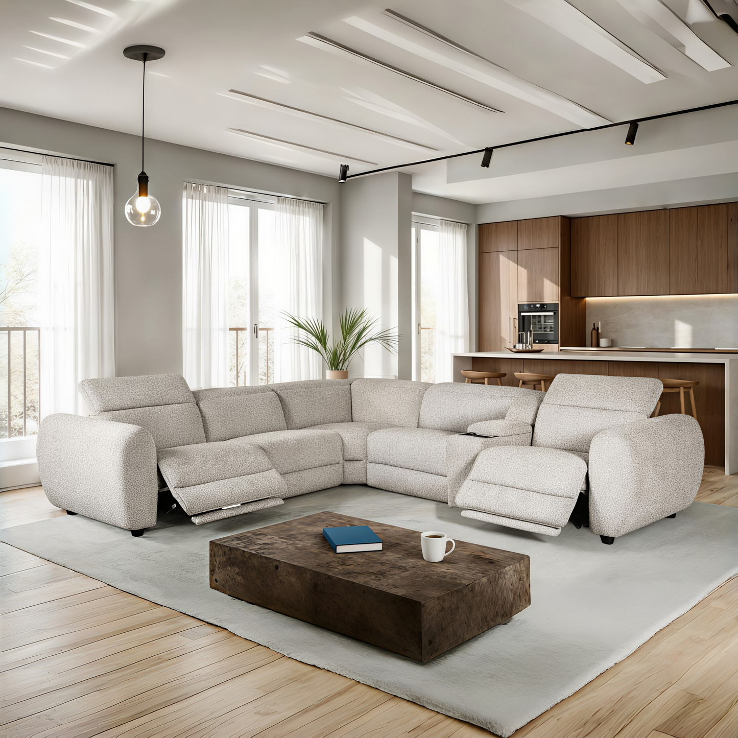 Zonder Power Sectional Sofa