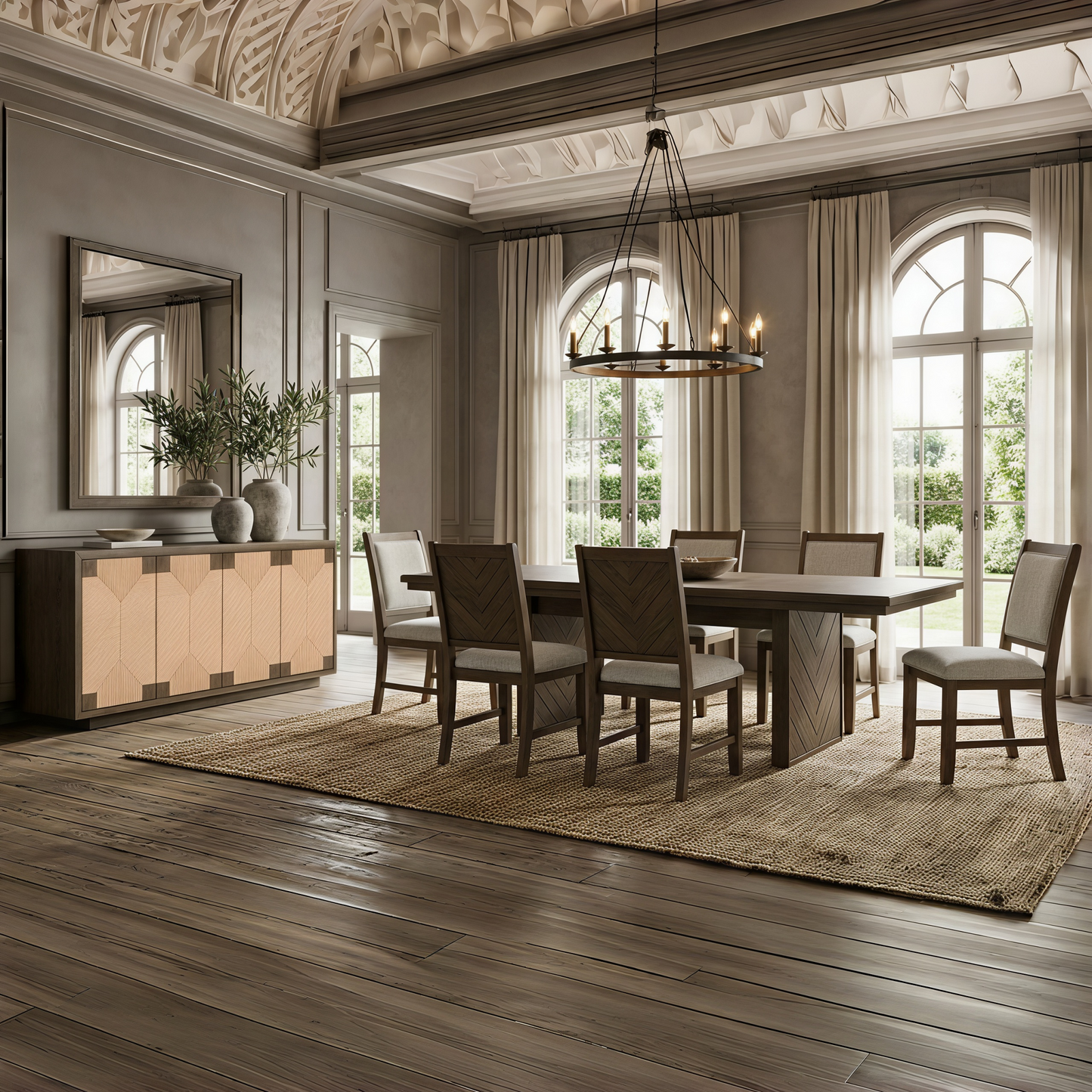 Casorio Walnut Sideboard