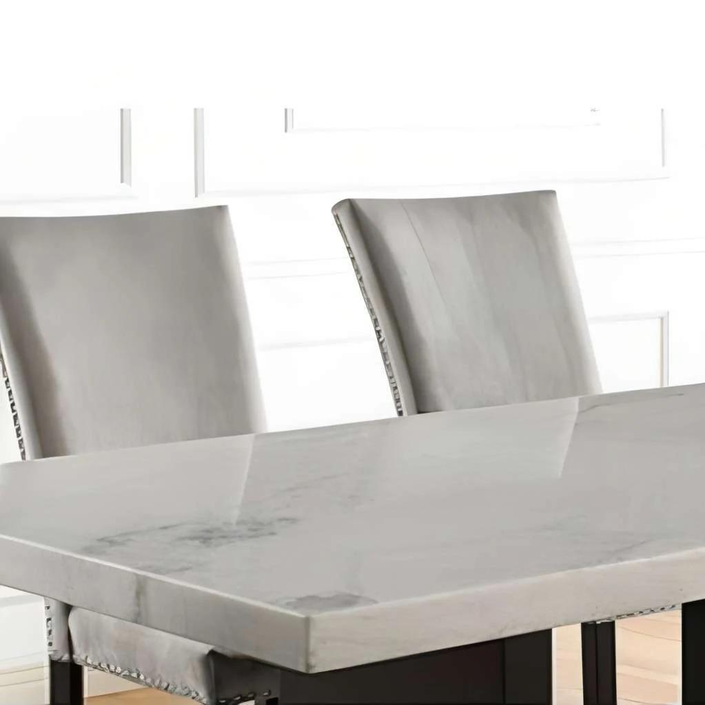 Kyan Marble Dining Set