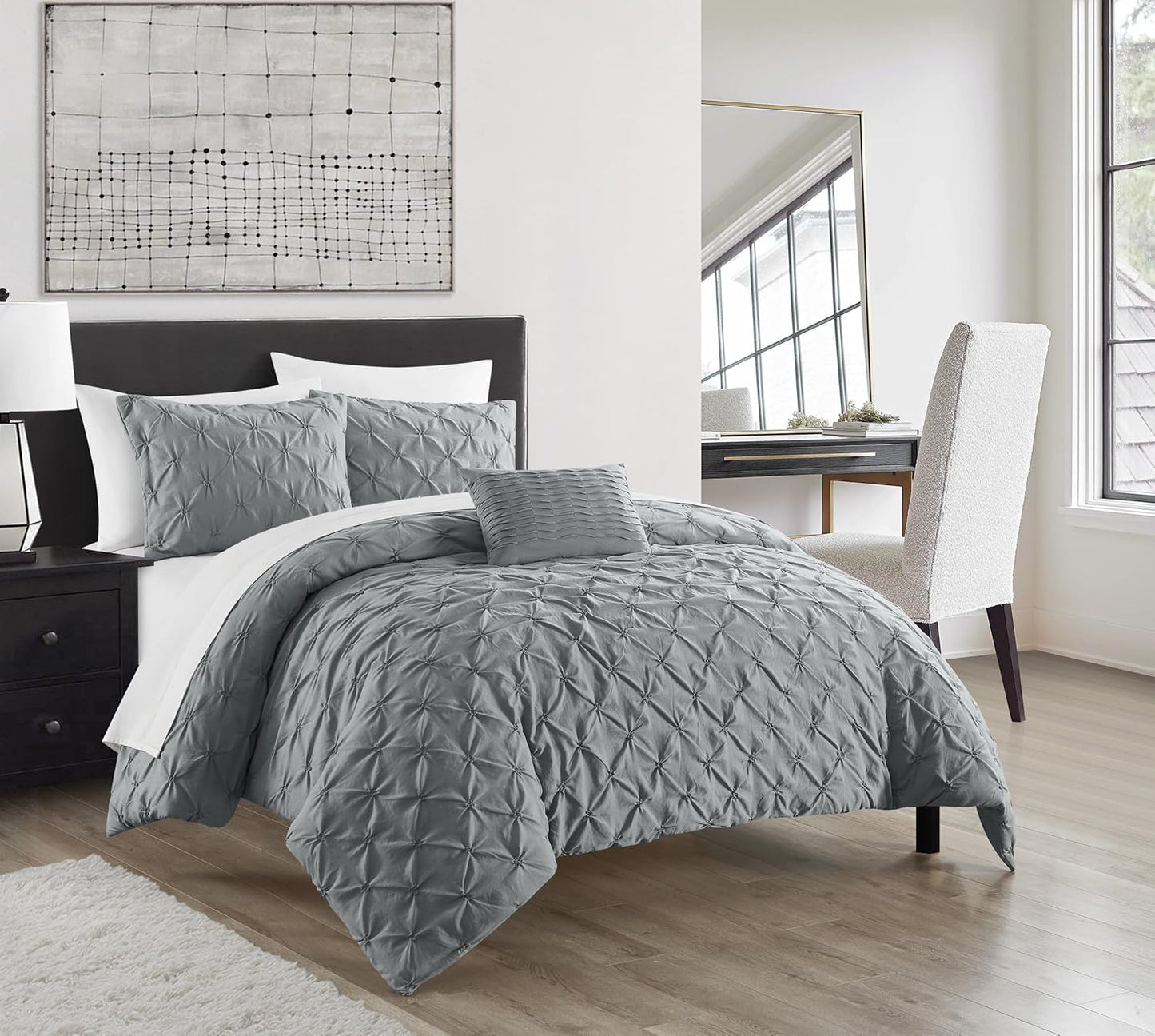 Bradley 4-Piece Comforter Set - Queen Size
