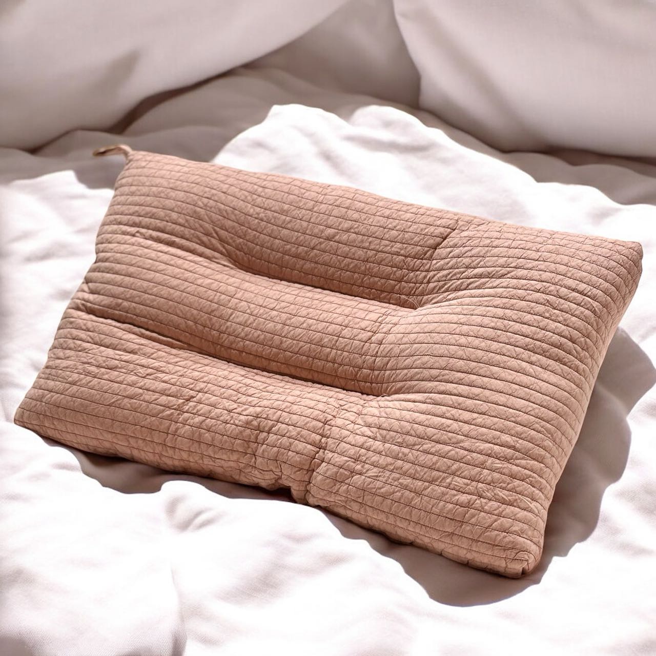 Cotton Fabric Quilted Pillow - Futu With . . .