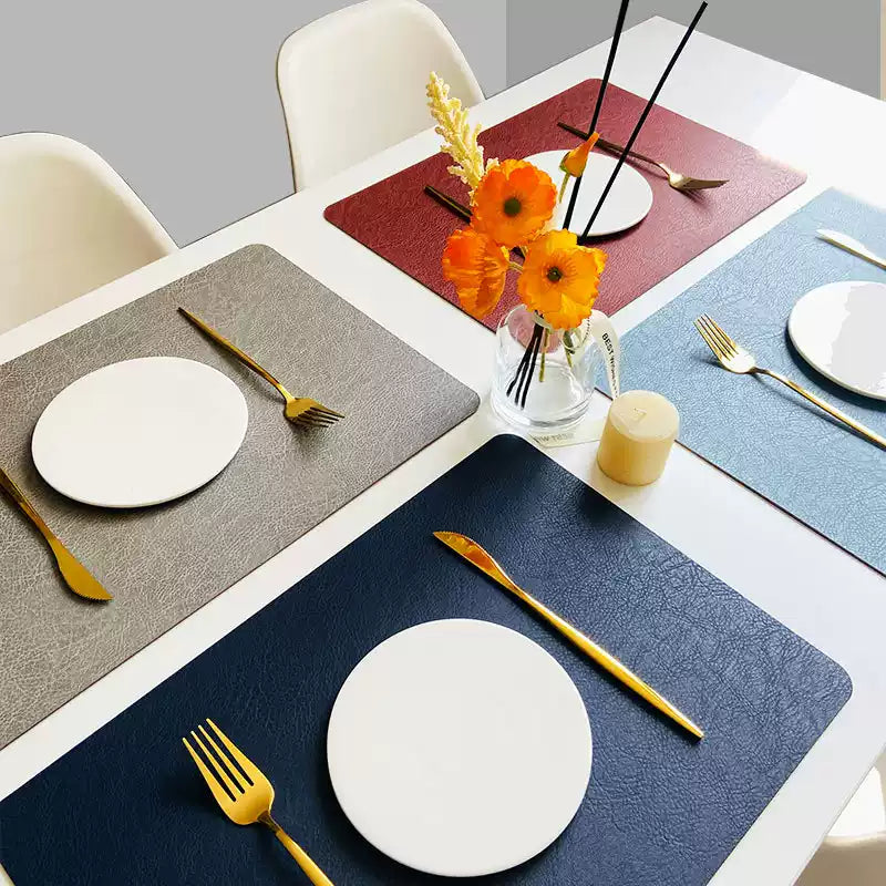 Dual-Color Rectangular Placemats - Futu With . . .