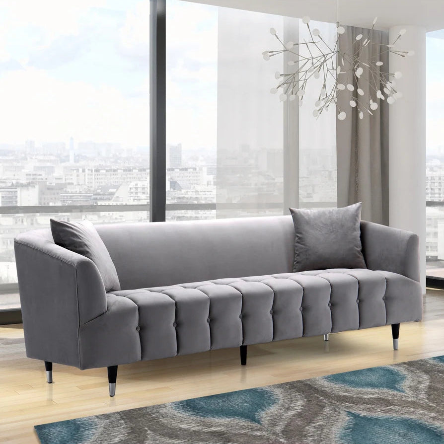 Ella Velvet Sofa - Futu With . . .