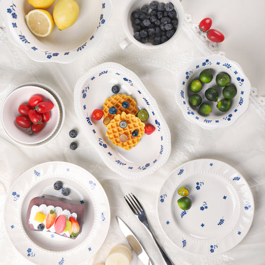 Blue Fleur Dinnerware - Futu With . . .