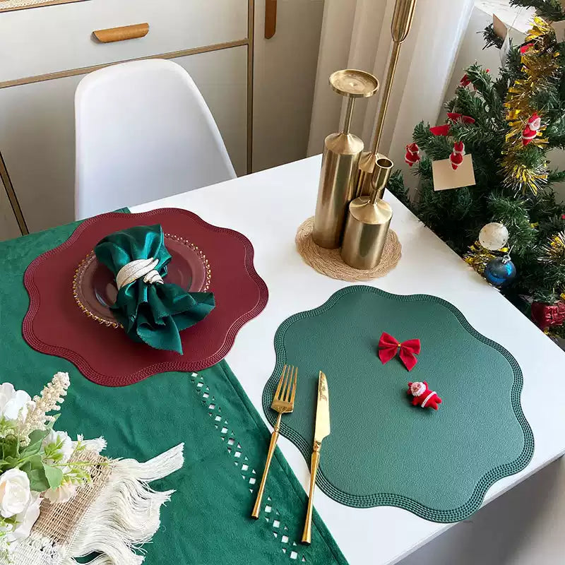 Flower-Shaped Placemats - Futu With . . .