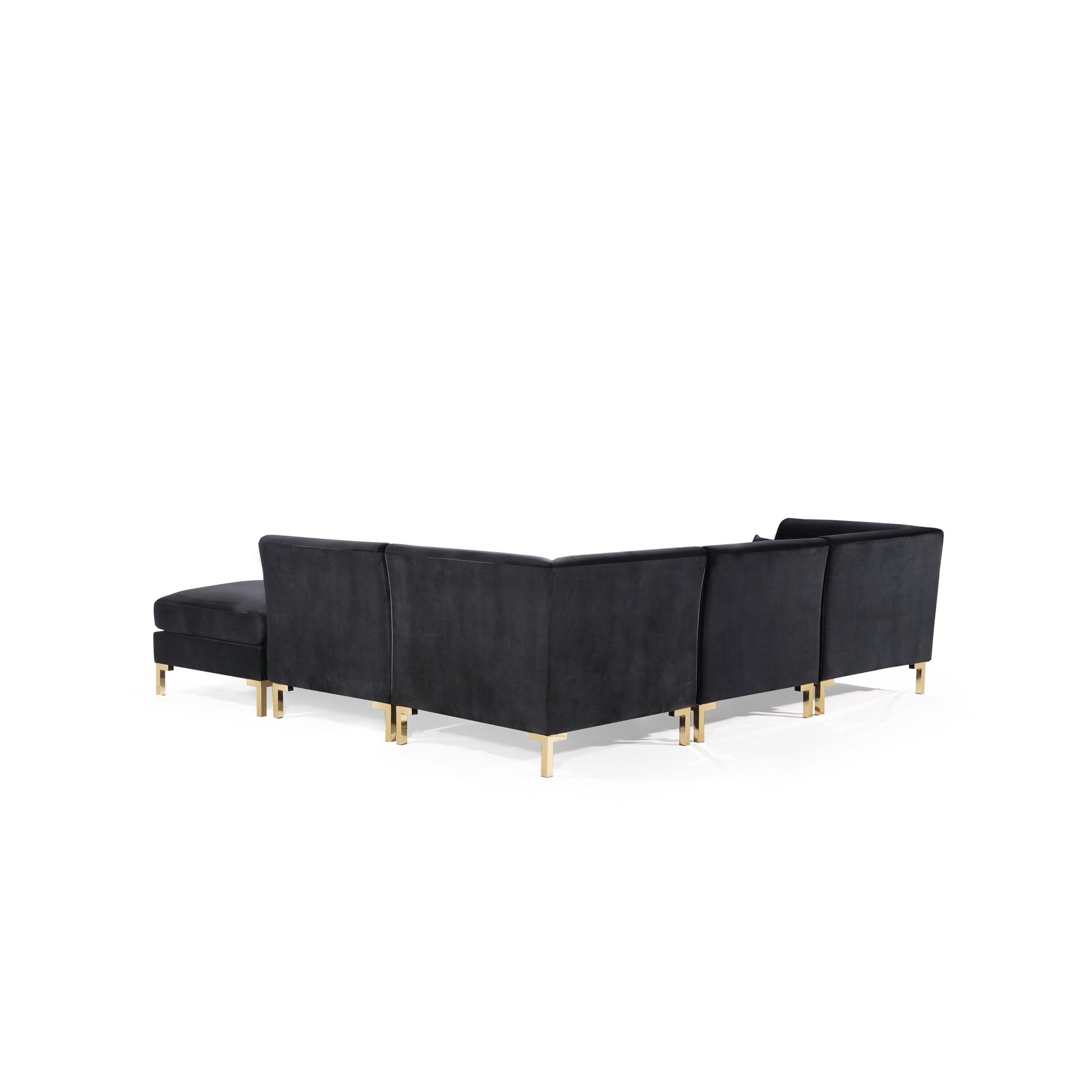 Girardi Velvet Modular Sectional Sofa - Futu With . . .