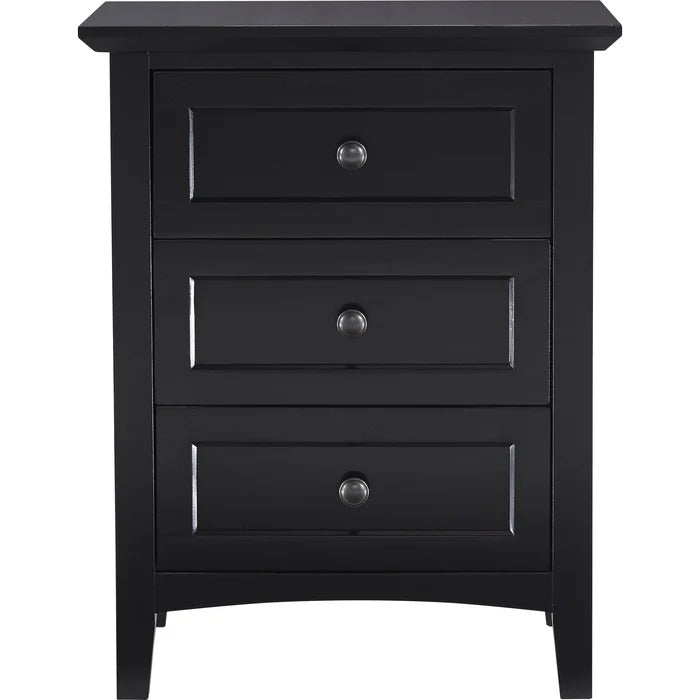 Paragos Three Drawer Nightstand
