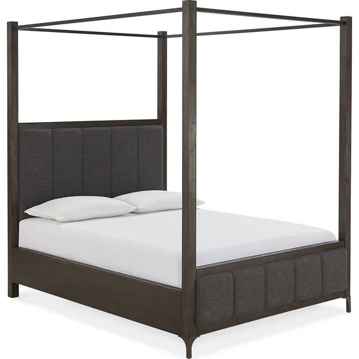 Lucena Upholstered Canopy Bed