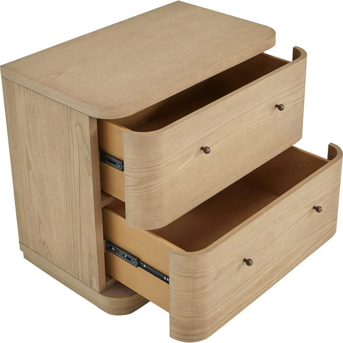 Penley Two Drawer Nightstand