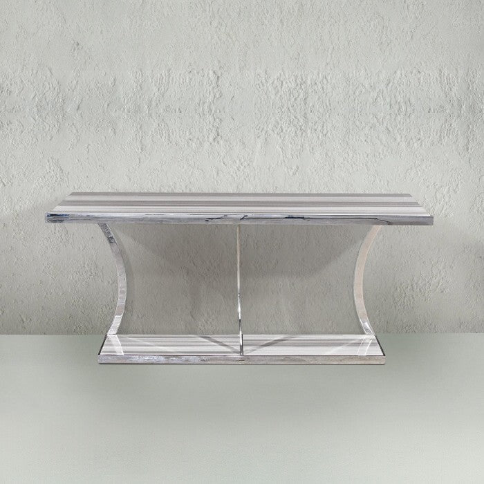 Aurona Steel Console Table