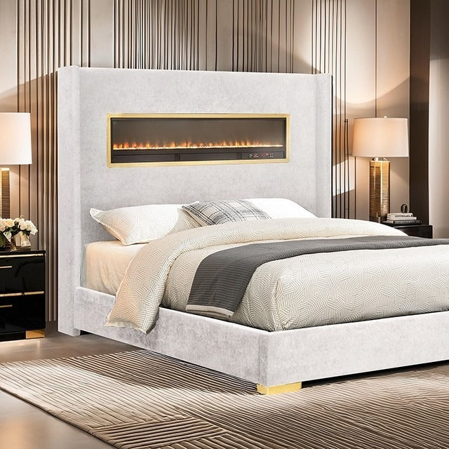 Danvor Bed Frame - Gray