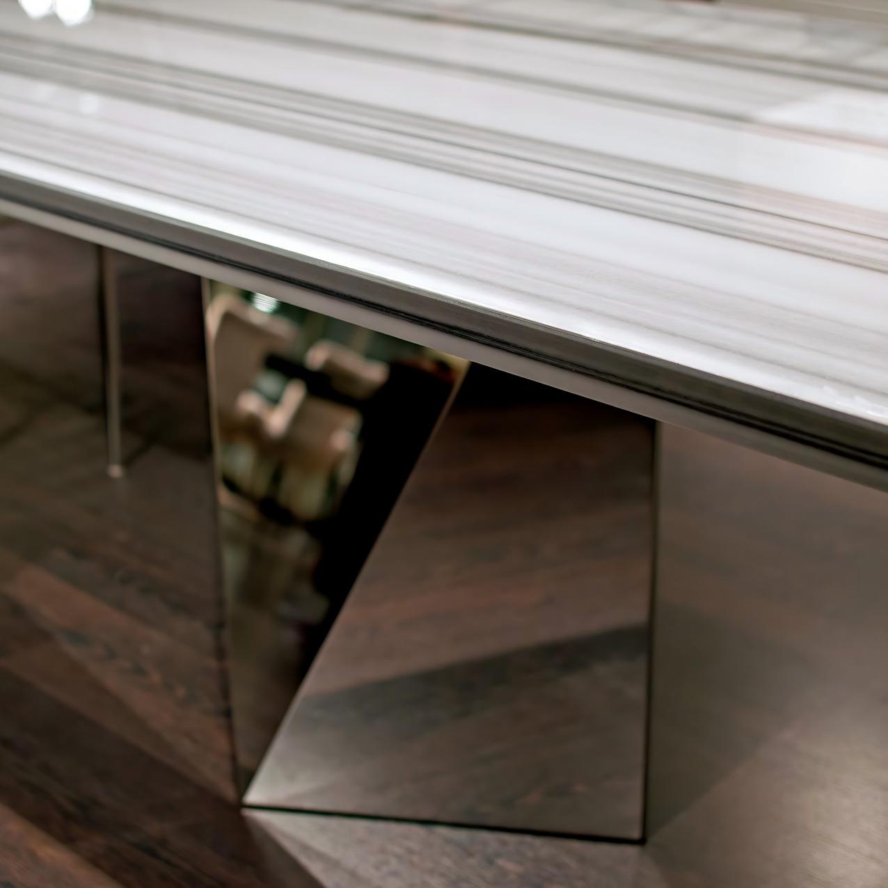 Freon Steel Dining Table